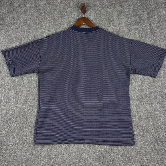 Vintage Guess by Georges Marciano Striped Logo T Shirt Menswear One‎ Size - Picture 7 of 7
